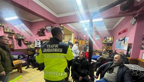 Trafik Jandarması Tarafından  Trafik Kuralları Bilgilendirme Faaliyeti